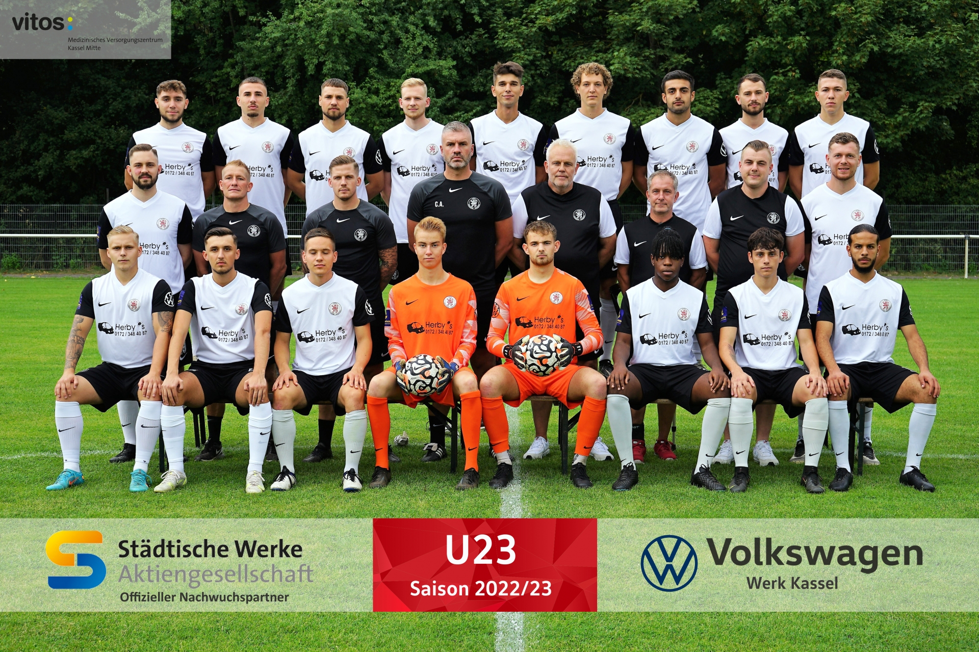 Die 2. Mannschaft (U23 / Gruppenliga Kassel Gruppe 2 2022/23)