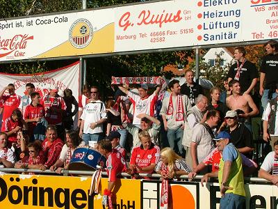 Löwen-Fans nach dem Spiel