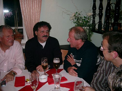 Horst Flöck, Gerd Grau, Holger Brück und Peter Palupski