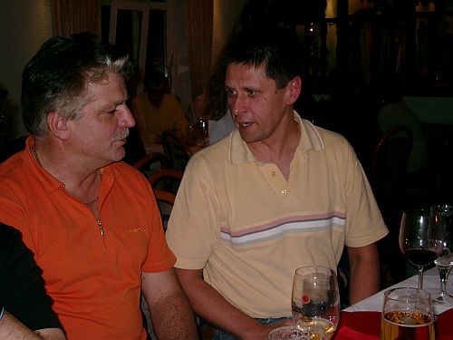 Gerhard Siewert und Uwe Beginski