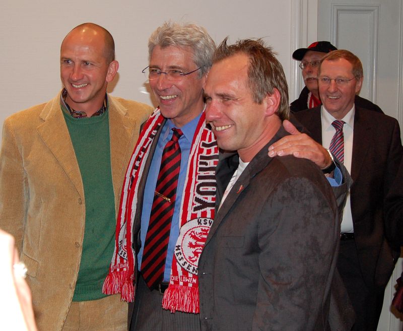 Von links: Matthias Hamann, Bertram Hilgen und Jens Rose