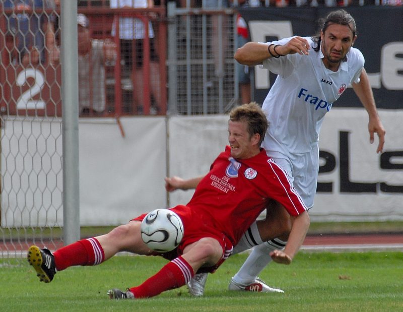 Torsten Bauer und Sotirios Kyrgiakos