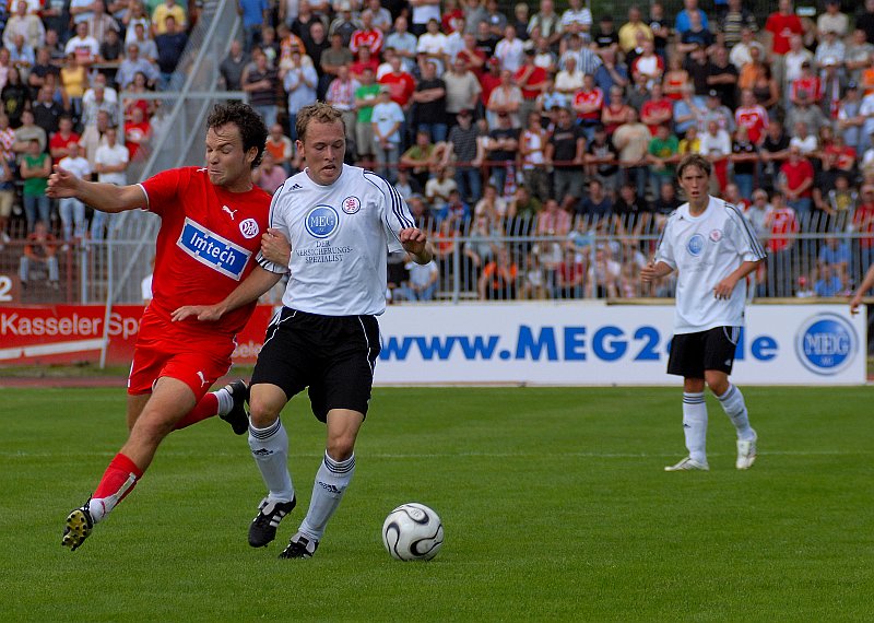 Zweikampf zwischen Dominik Sulsik und Christian Adler