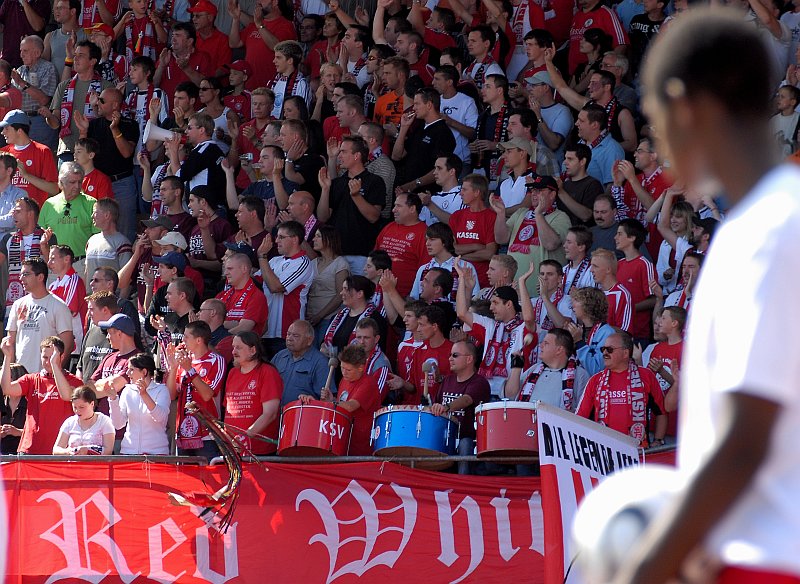 Über 5000 Fans sorgten für tolle Stimmung im Auestadion