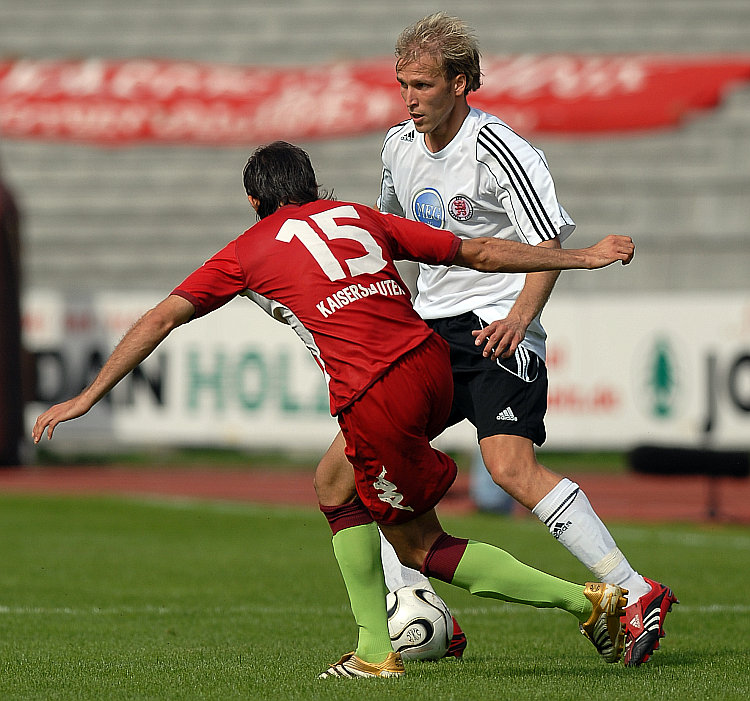 Zweikampf Christoph Keim und Marco Calamita