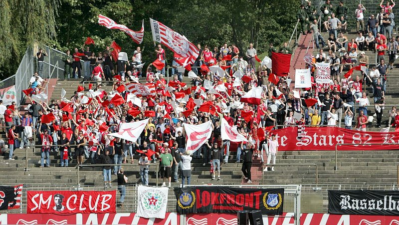 KSV-Fans in Darmstadt - Foto: Krämer