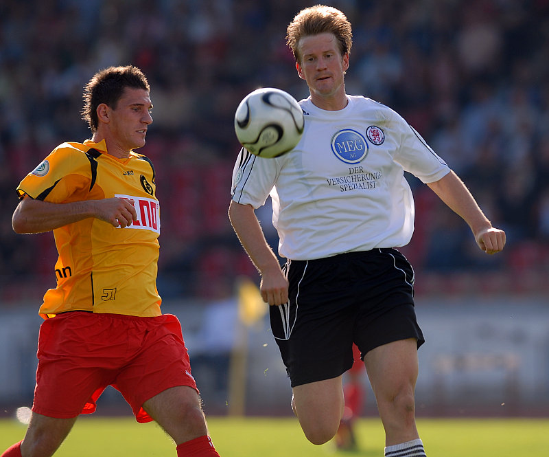 Ralf Zimmermann gegen Thorsten Bauer (Foto: Sippel)