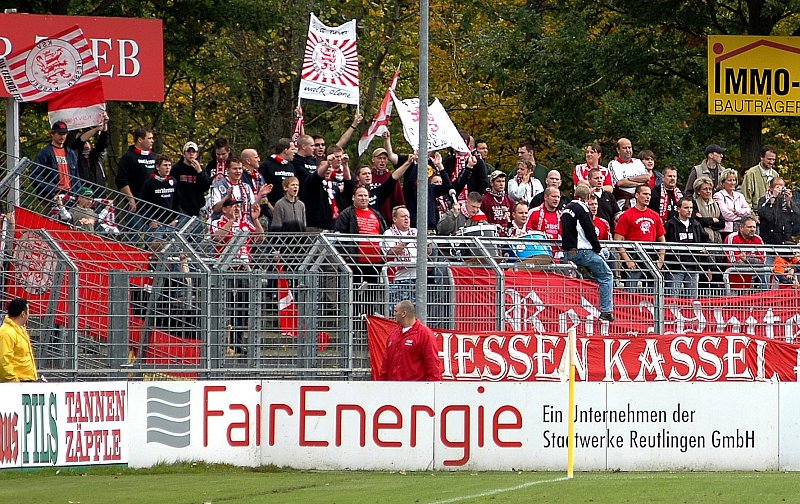 Fanblock Kassel (Jo Baur)