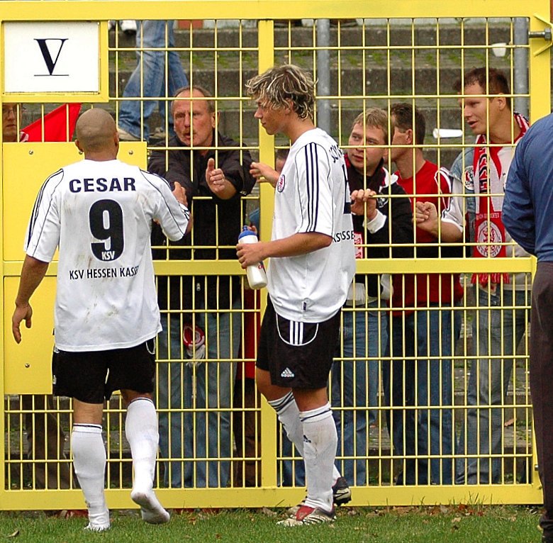 Julio Cesar und Kim Schwager (Foto: Jo Baur)