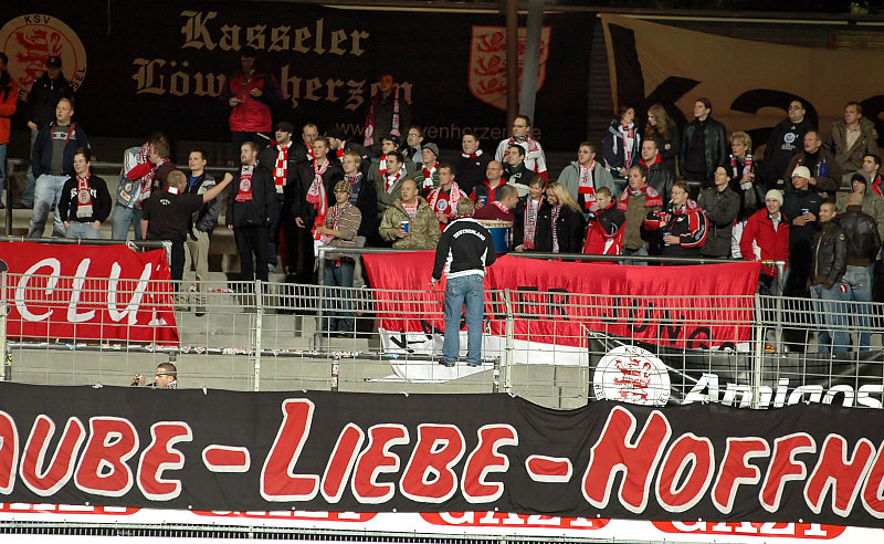 Begeisterung bei den mitgereisten Fans
