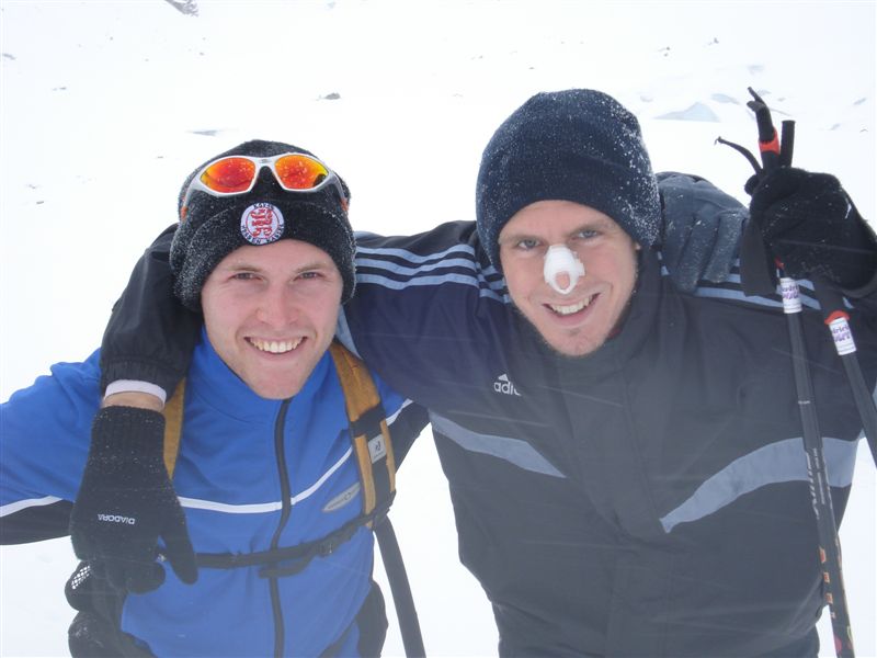 Pontresina 2008 - Dominik Suslik und der Nasen operierte Tobias Willers