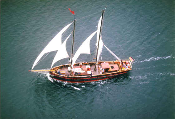 Traditionssegelschiff Ethel von Brixham