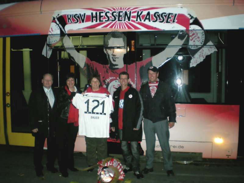 KSV-Tram-Aktion, Gewinnerin Annette Kimmich KSV-Tram-Aktion, Gewinnerin Annette Kimmich