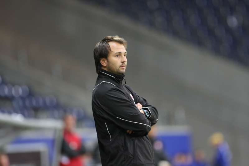 Eintracht-Coach Frank Leicht