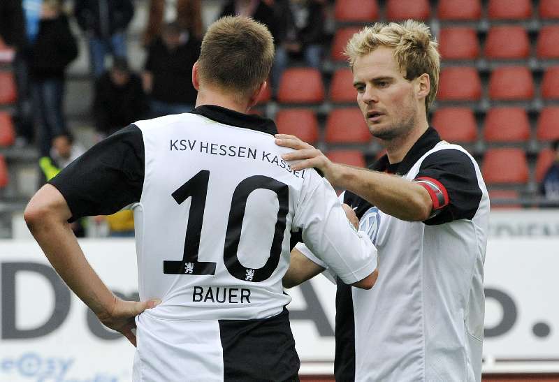 KSV Hessen Kassel - FC Bayern Alzenau: Thorsten Bauer, Enrico Gaede