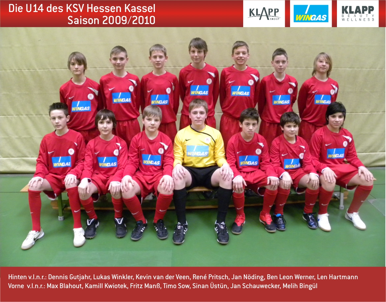 U14 Mannschaftsbild 2009/2010