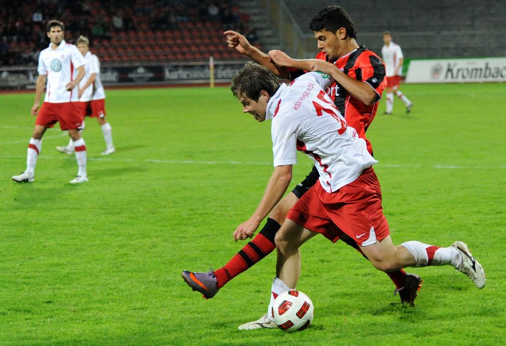 KSV Hessen - Eintracht Frankfurt II: Jaroslaw Matys KSV Hessen - Eintracht Frankfurt II: Jaroslaw Matys