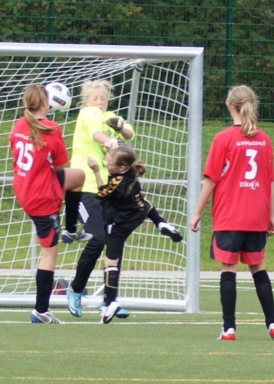 KSV : Kammerbach - Natascha Krägelius erzielt das Tor des Tages