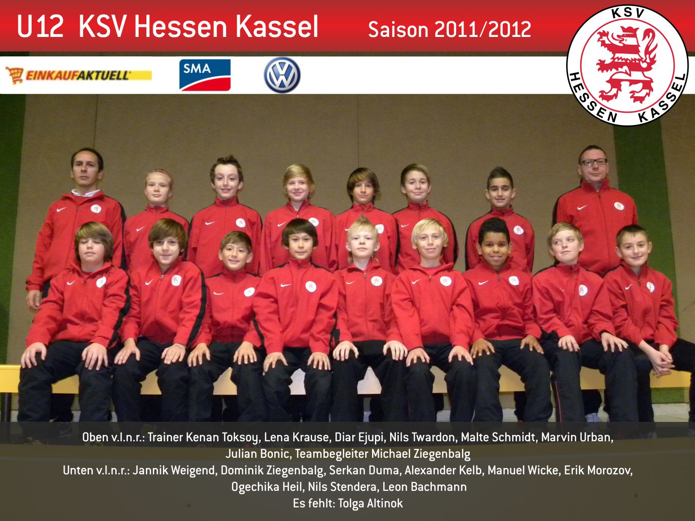 U12 2011/2012 U12 2011/2012
