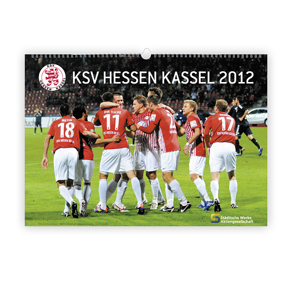 Personalisierter Fankalender 2012 Personalisierter Fankalender 2012
