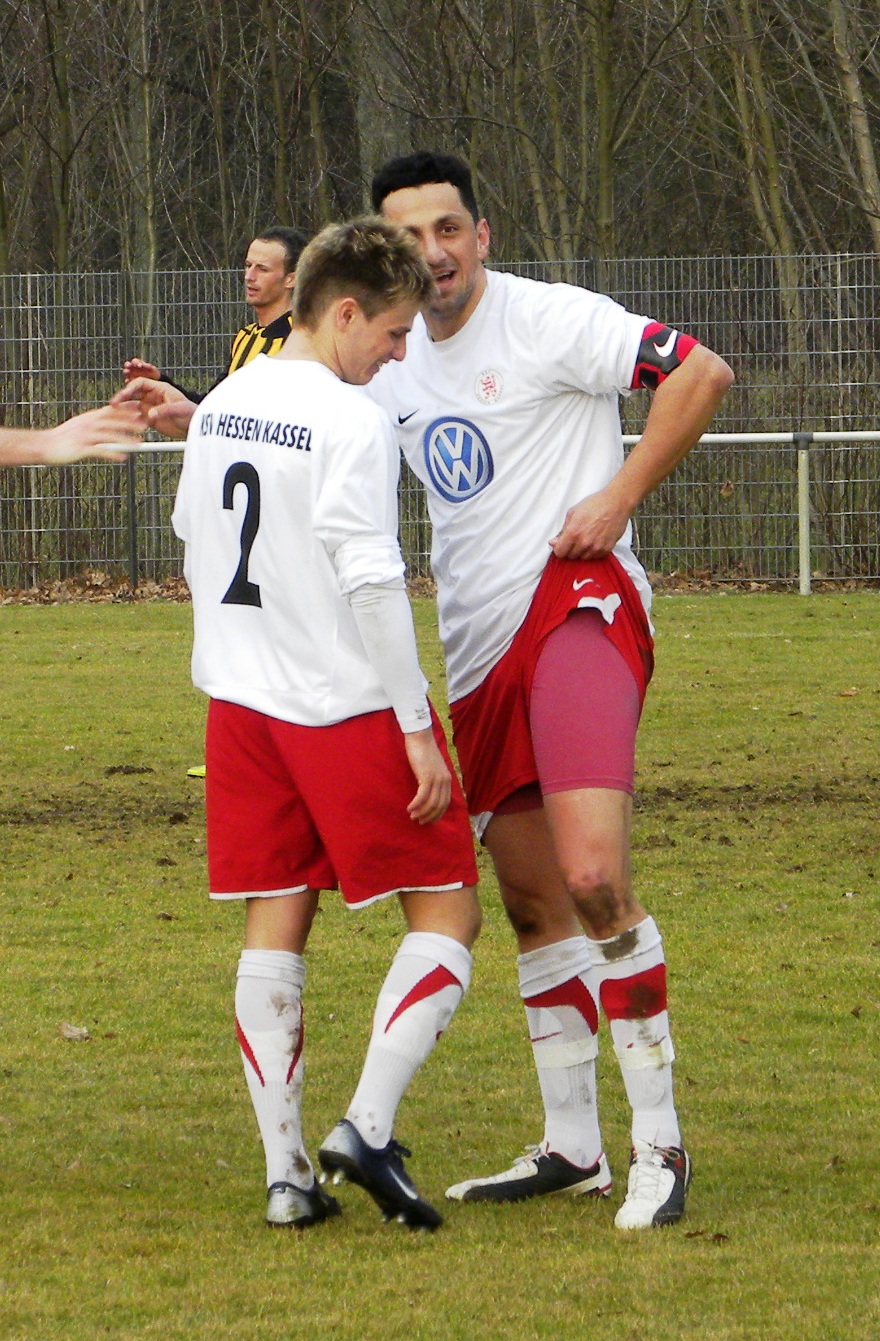 Harez Habib nach dem 4:0 gegen SVA