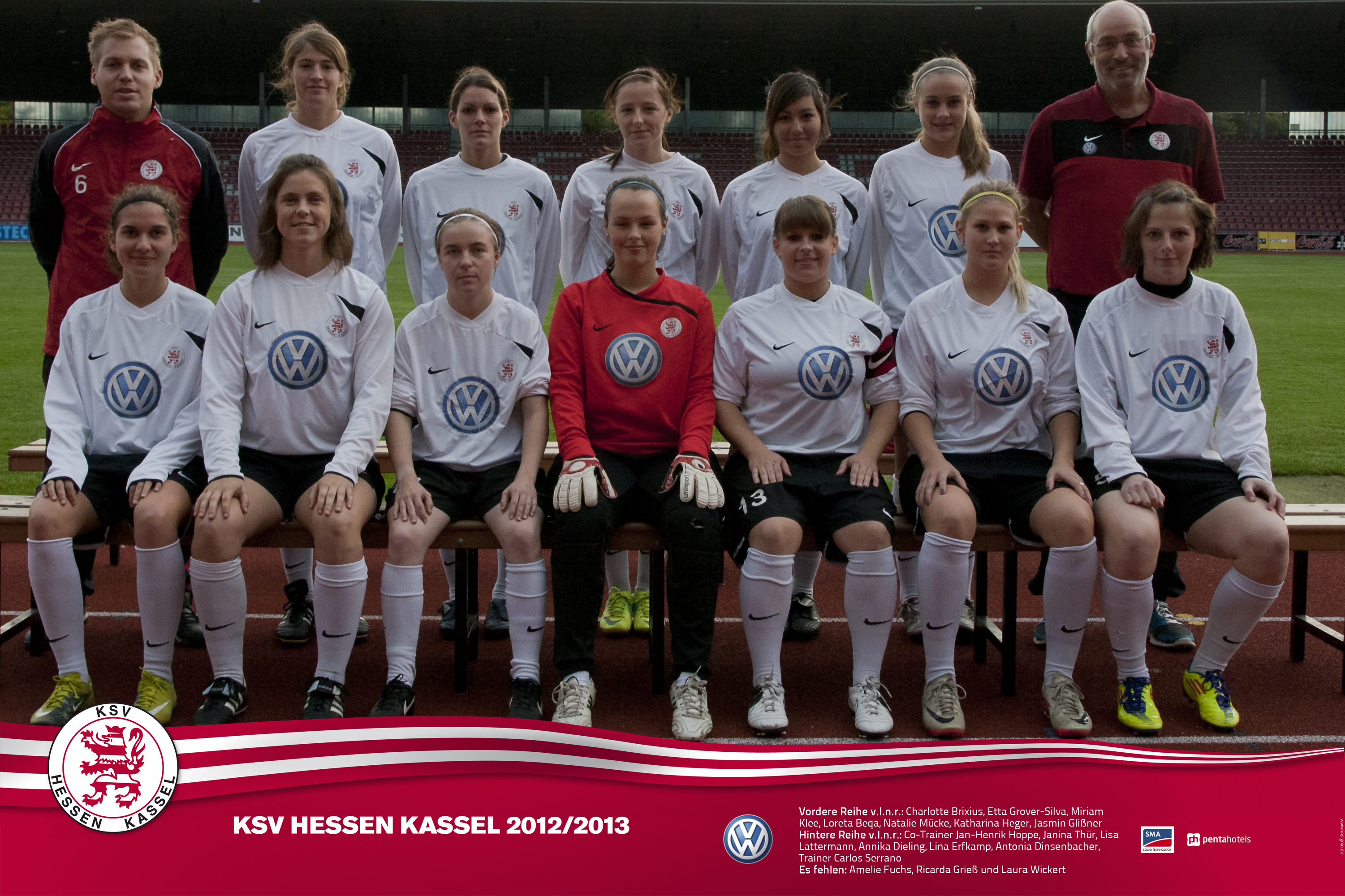 KSV Hessen Kassel Frauenmannschaft 2012/2013