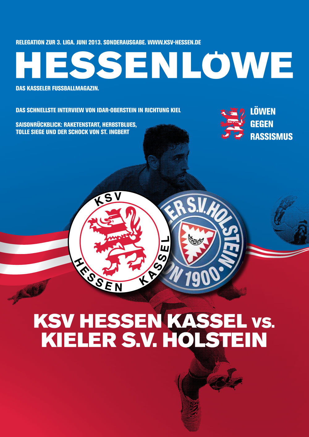 Hessenlöwe Juni 2013 Relegation 3.Liga