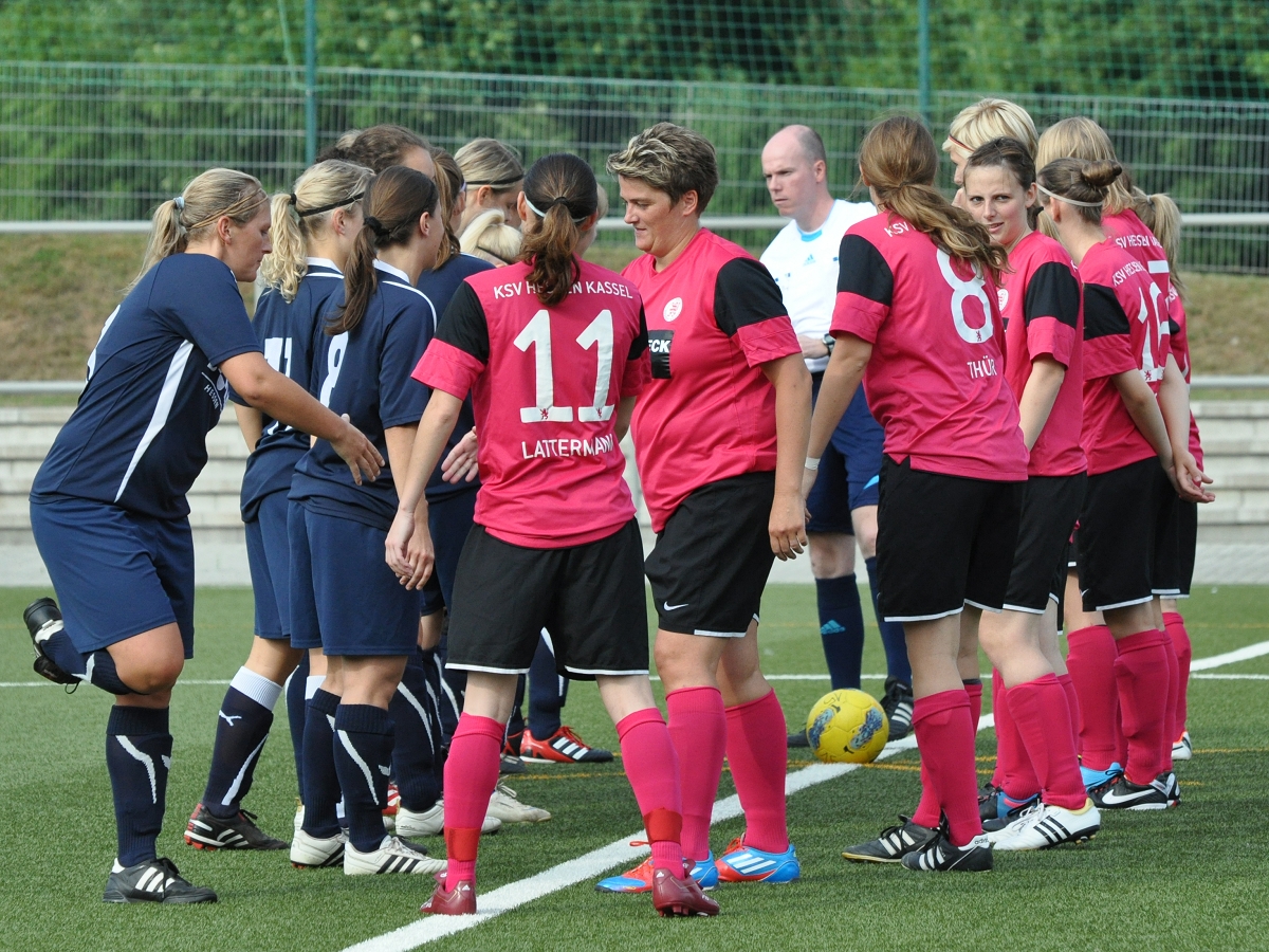 KSV Frauen - Vikt. Großenenglis: Vor Anpfiff