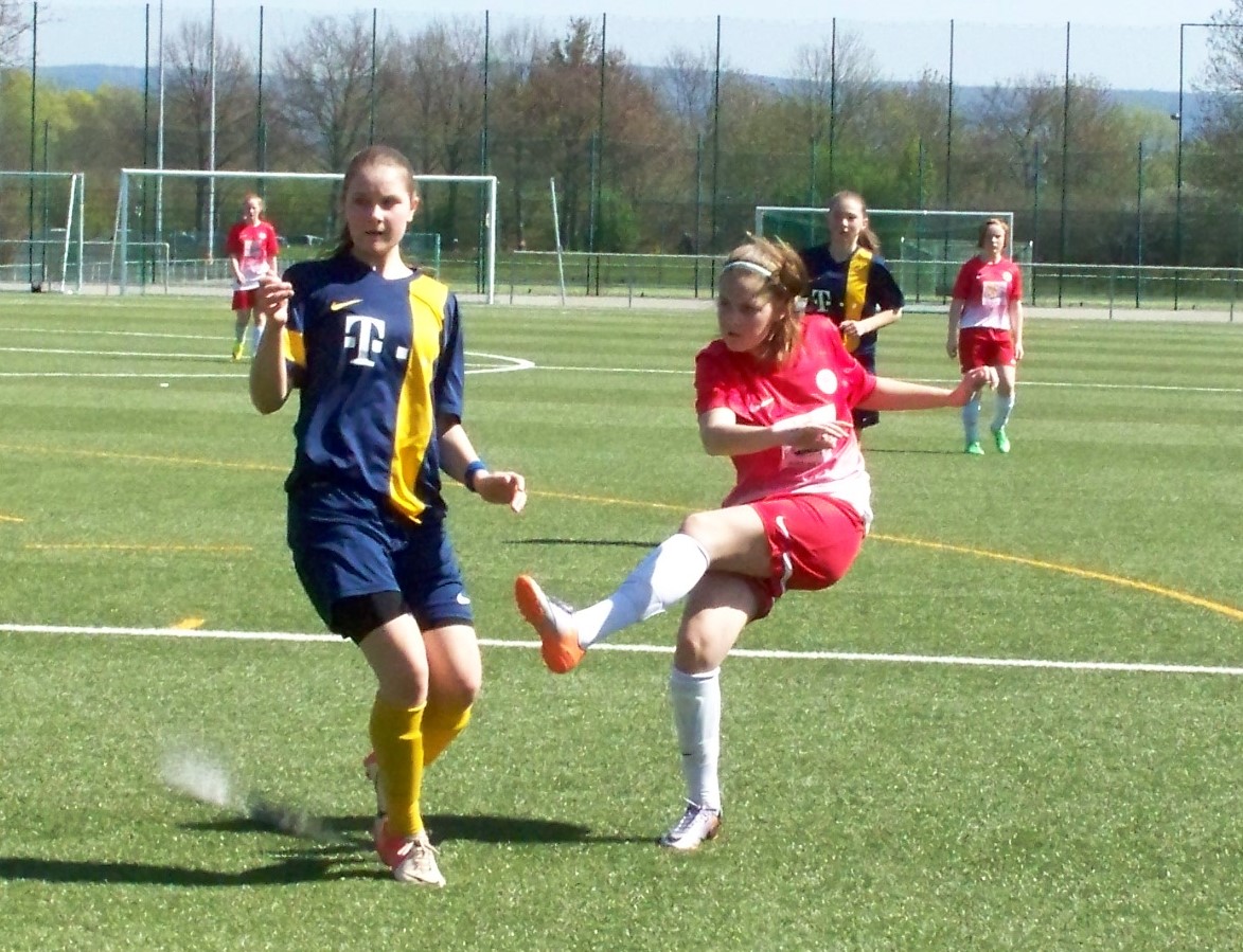 Emma Becker erzielte alle Tore gegen Pohlheim (Foto: Alexander Rode)