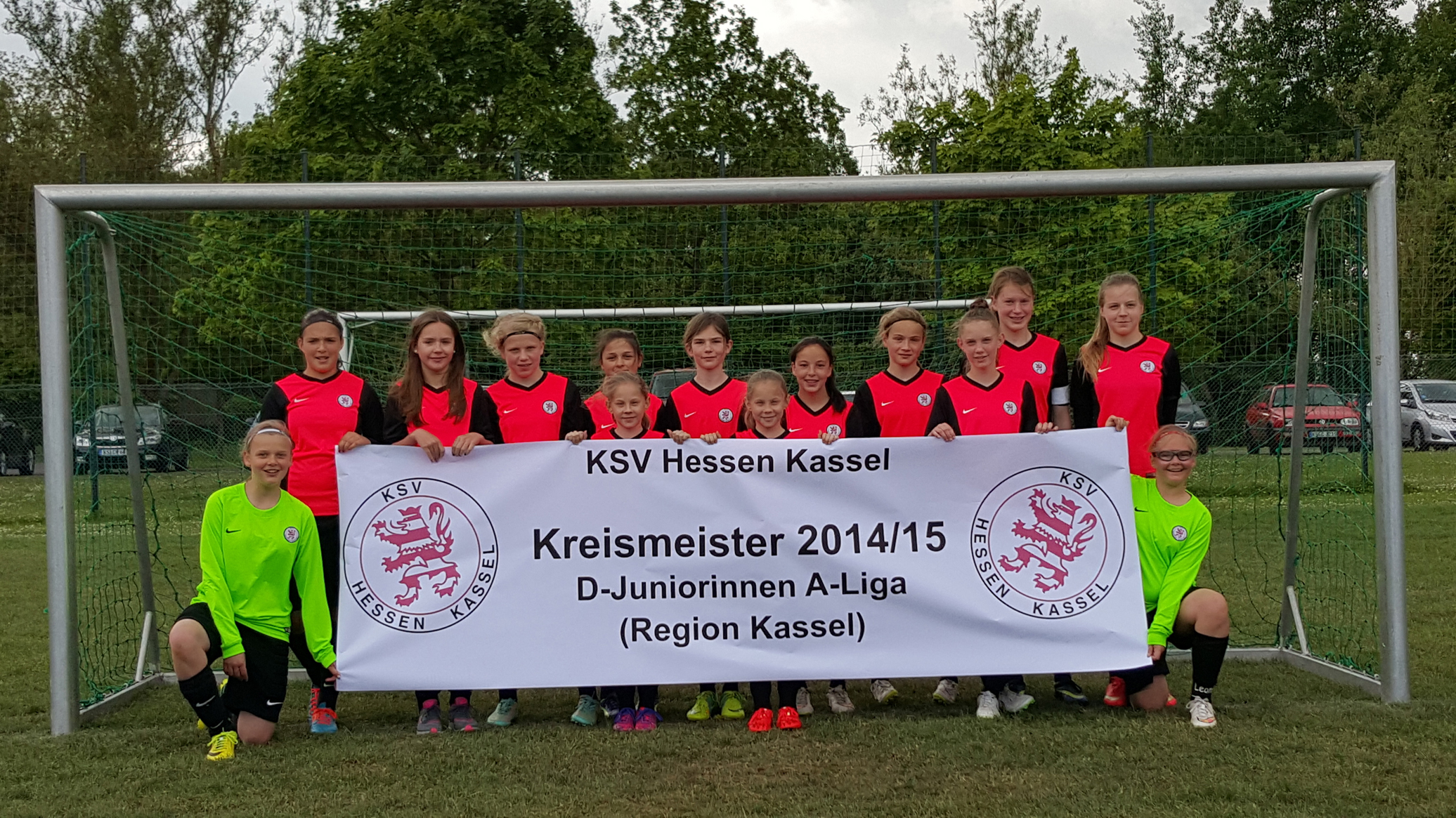 D-Juniorinnen: Meisterschaft 2014/2015