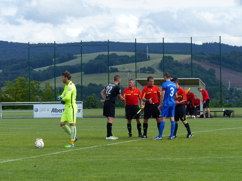 Testspiel gegen Dreieich