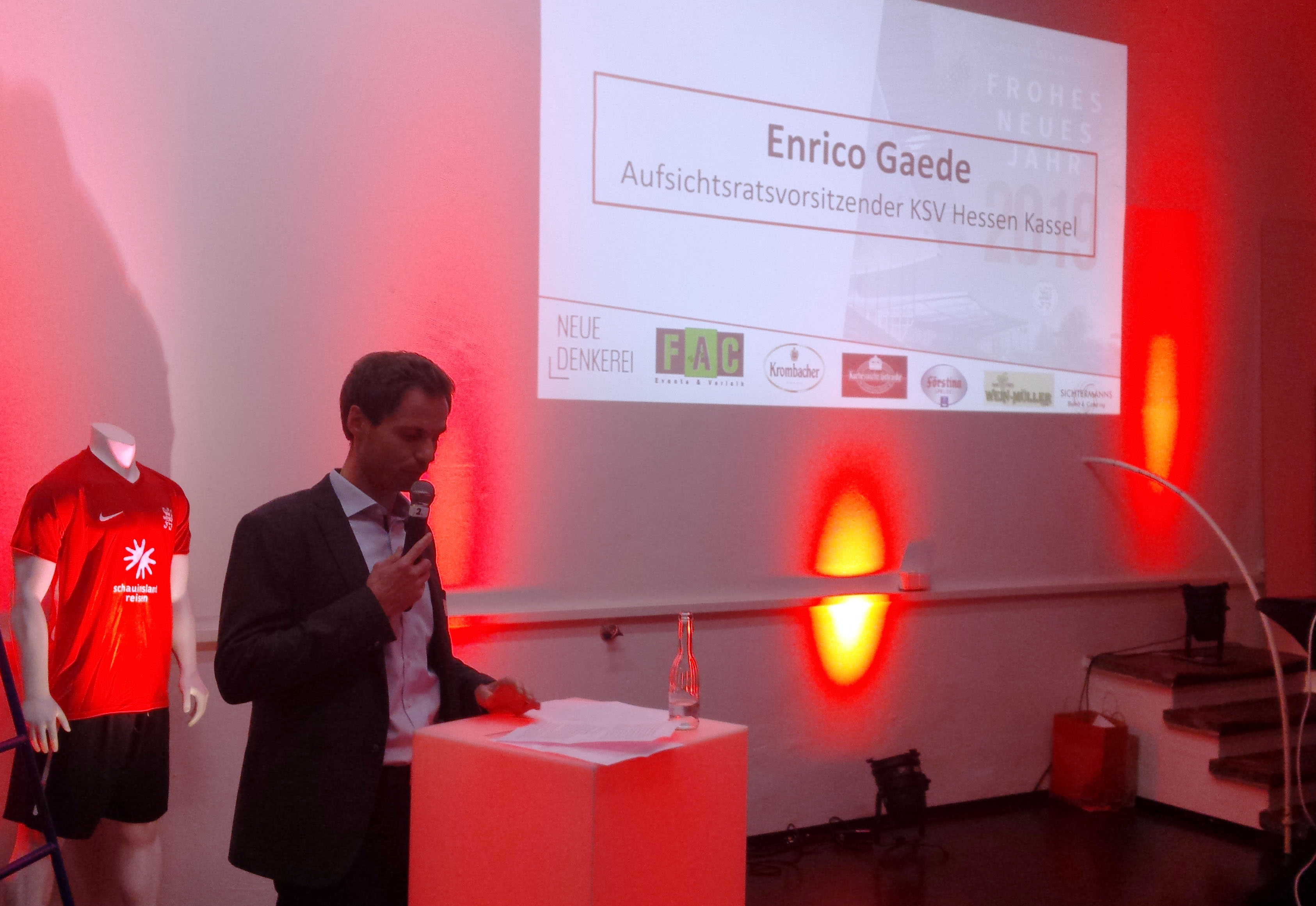 Neujahrsempfang 2019: Enrico Gaede