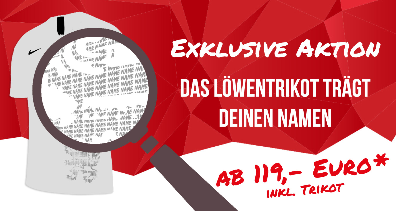 Trikotaktion 2019/20: Sei Teil des neuen Trikots Trikotaktion 2019/20: Sei Teil des neuen Trikots