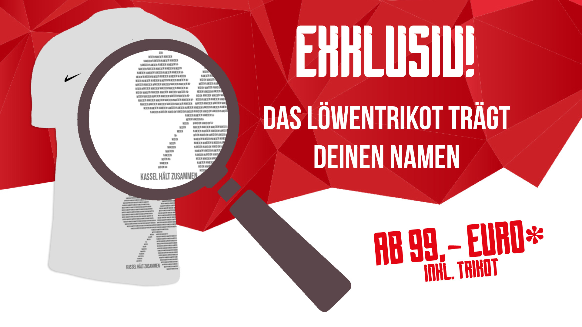 Exklusive Trikotaktion 2020-21 Exklusive Trikotaktion 2020-21