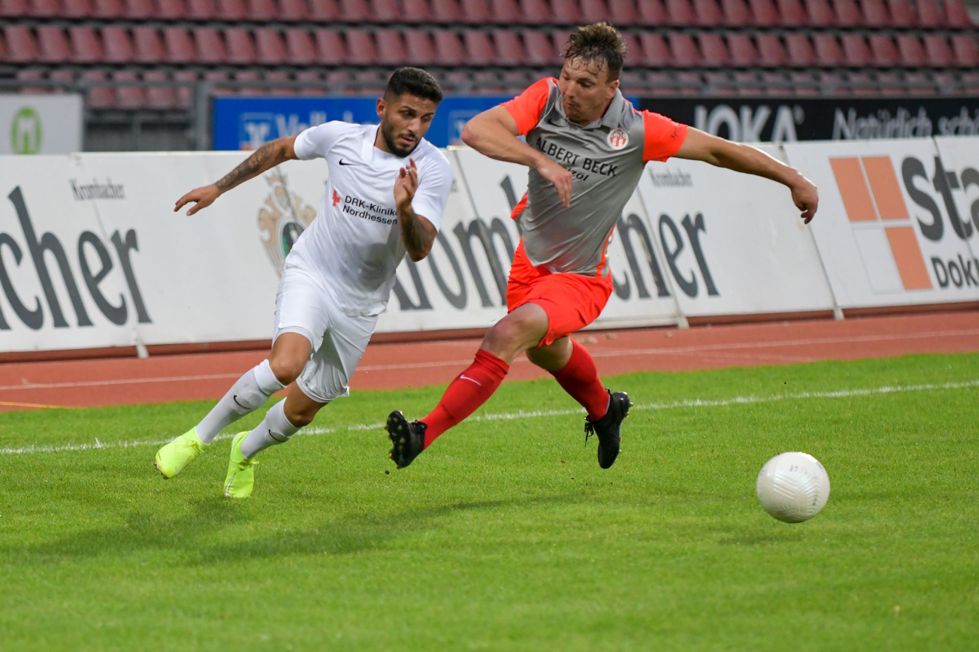 Kreispokal-Halbfinale, CSC 03 Kassel, KSV Hessen Kassel, Endstand 1:5