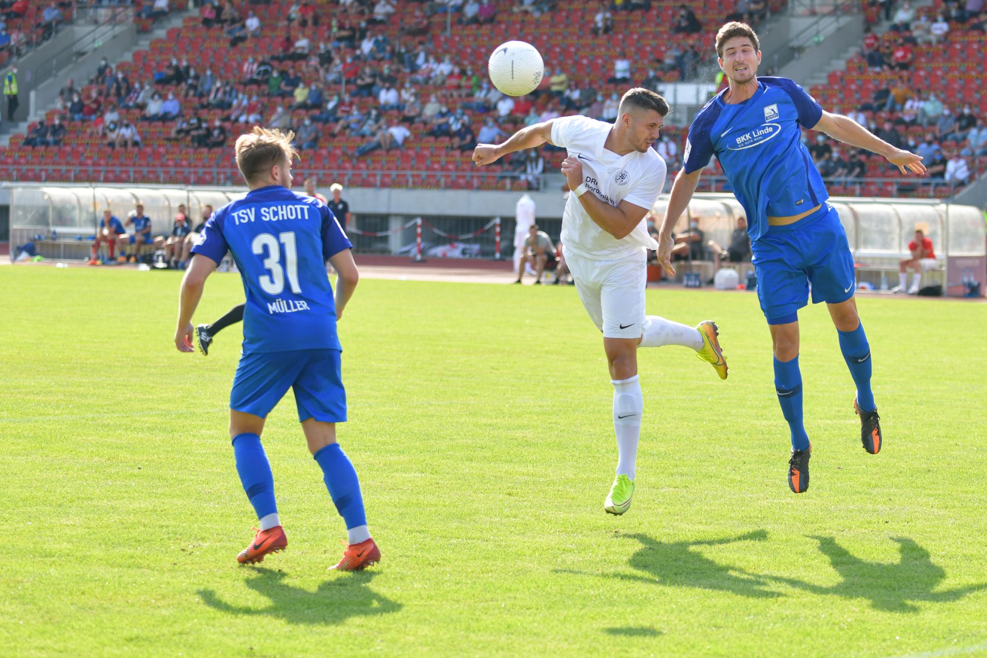Regionalliga SĂŒdwest 2020/21, KSV Hessen Kassel, TSV Schott Mainz, Endstand 2:1 Regionalliga SĂŒdwest 2020/21, KSV Hessen Kassel, TSV Schott Mainz, Endstand 2:1