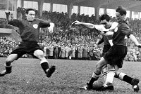 KSV Hessen gegen VfB Stutgart 1954 KSV Hessen gegen VfB Stutgart 1954