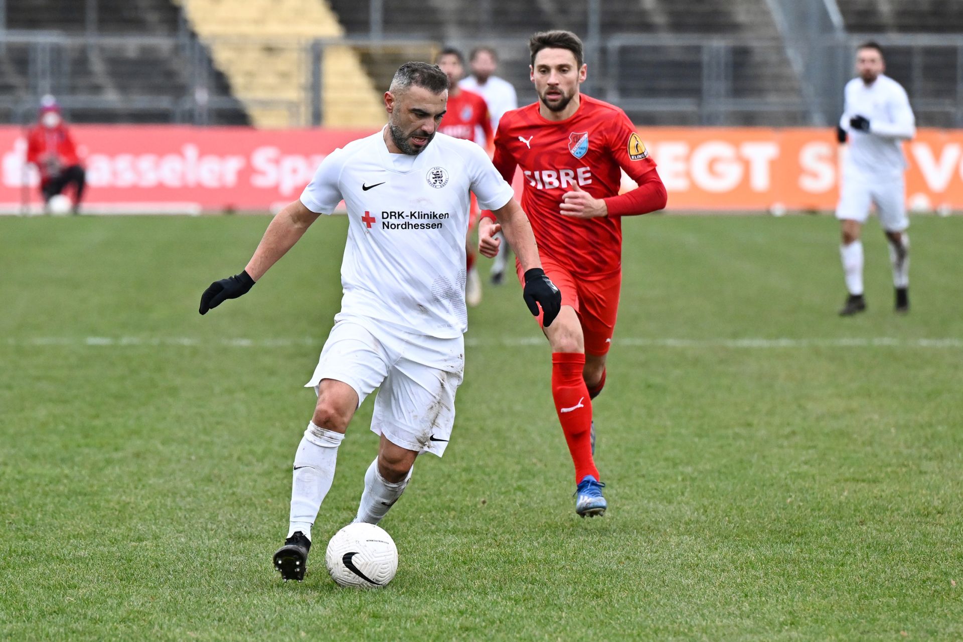 Regionalliga SĂŒdwest 2020/21, KSVHessen Kassel, TSV Steinbach Haiger, Endstand 2:1 Regionalliga SĂŒdwest 2020/21, KSVHessen Kassel, TSV Steinbach Haiger, Endstand 2:1