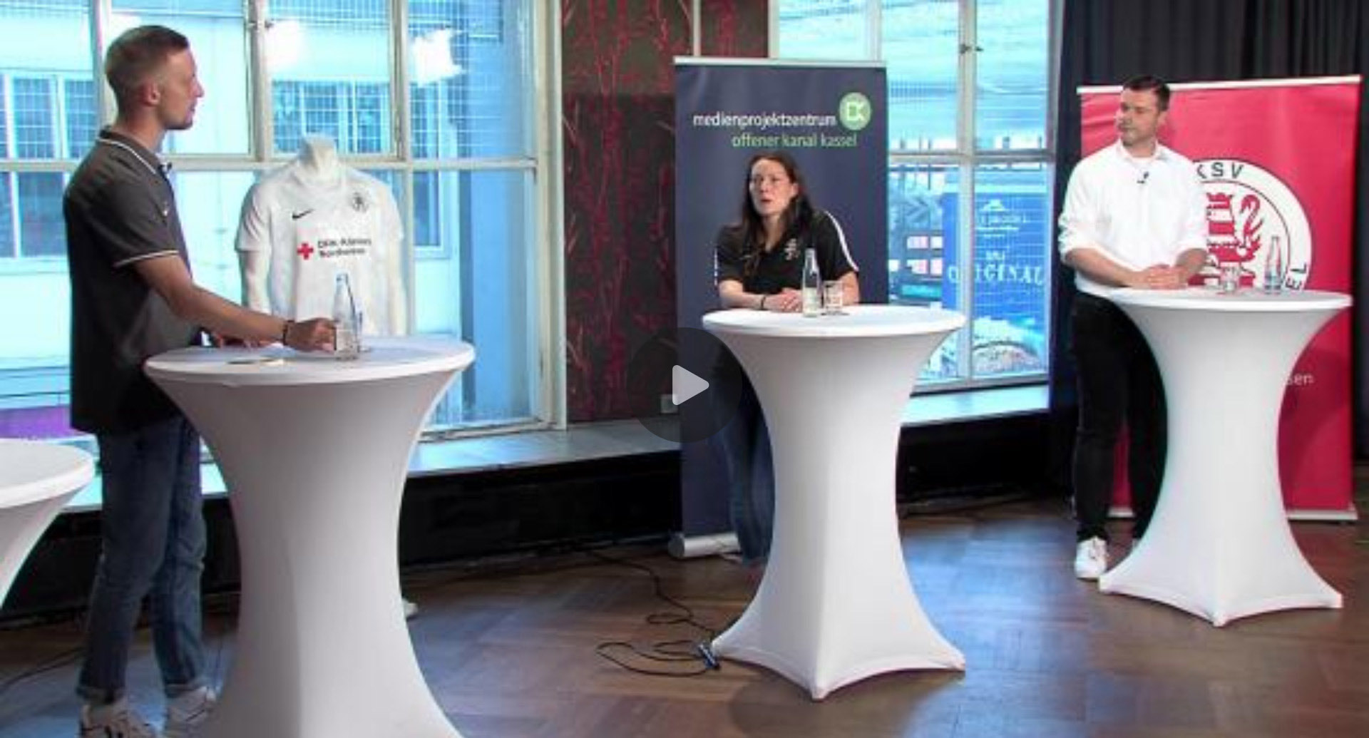 Talk "Es lebe der Sport" im Offenen Kanal Kassel Talk "Es lebe der Sport" im Offenen Kanal Kassel