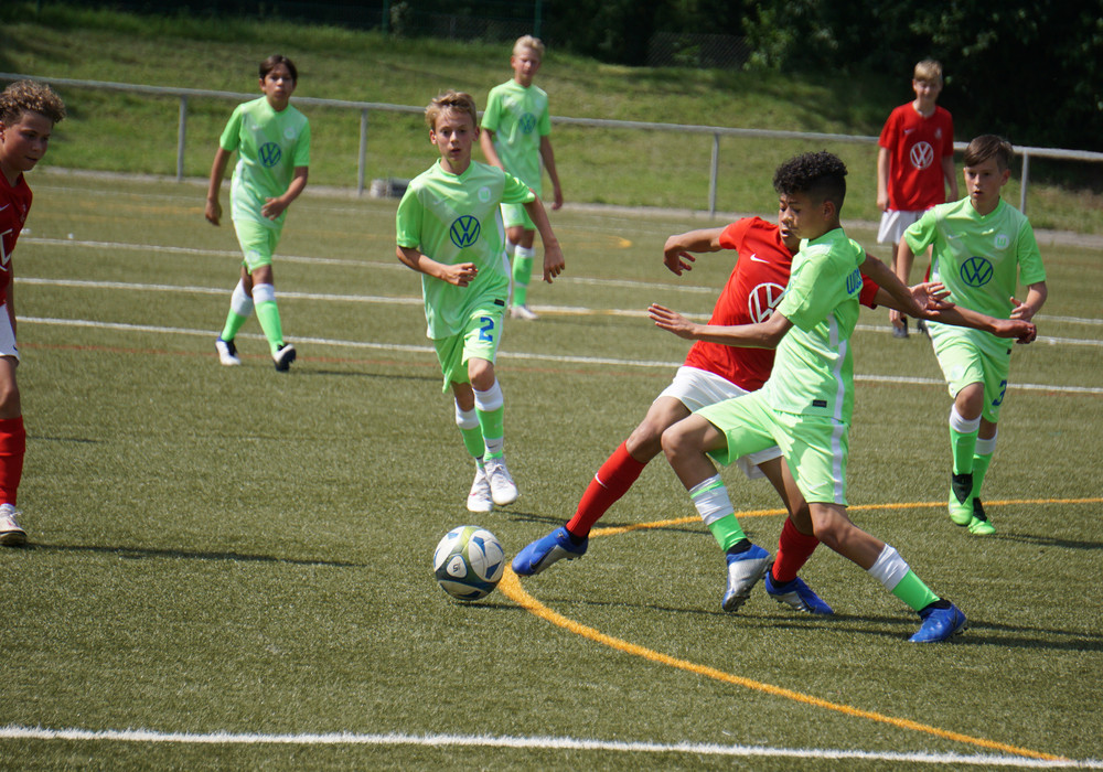 U14 Leistungsvergleich Frankfurt & Wolfsburg