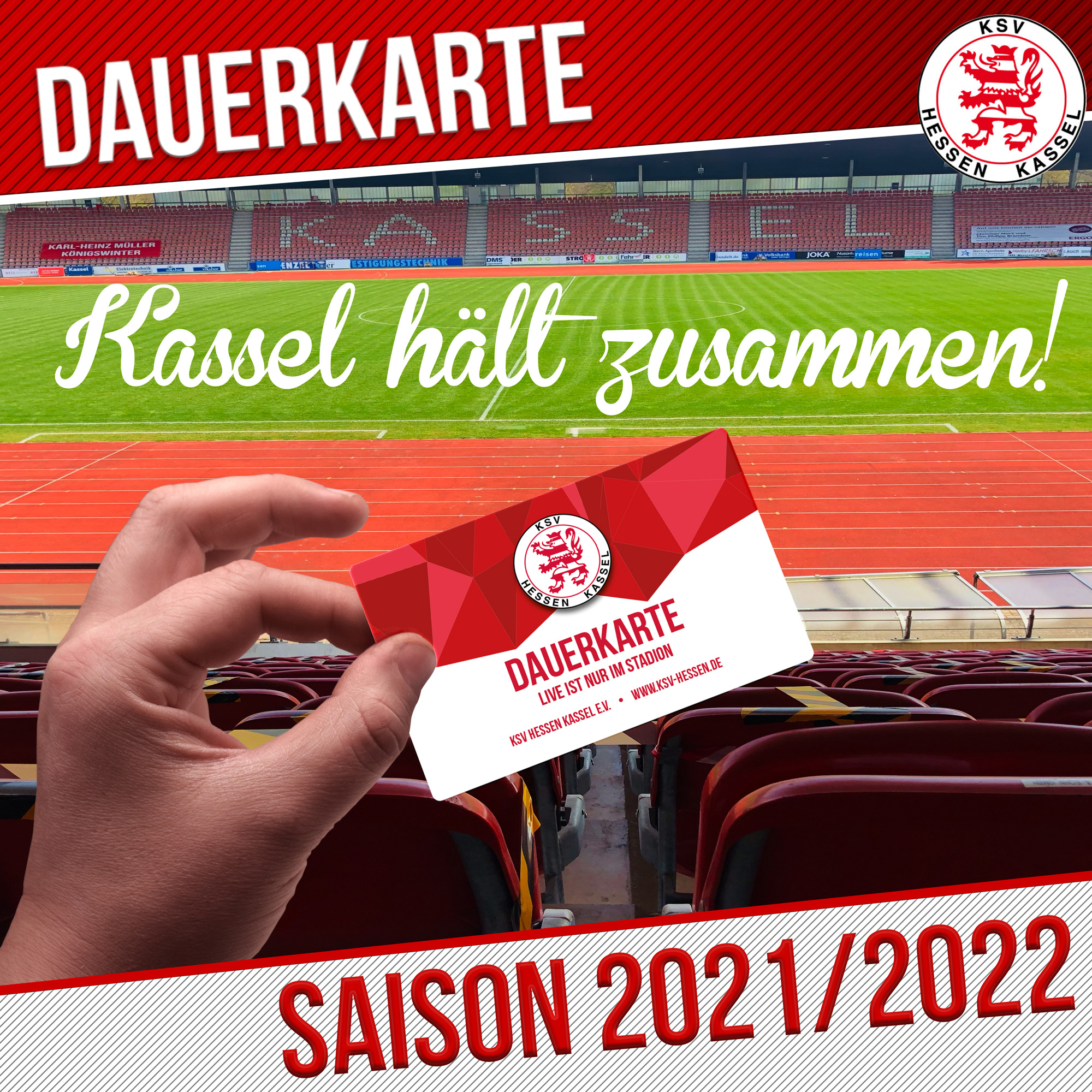 Dauerkarte 2021/22 Dauerkarte 2021/22