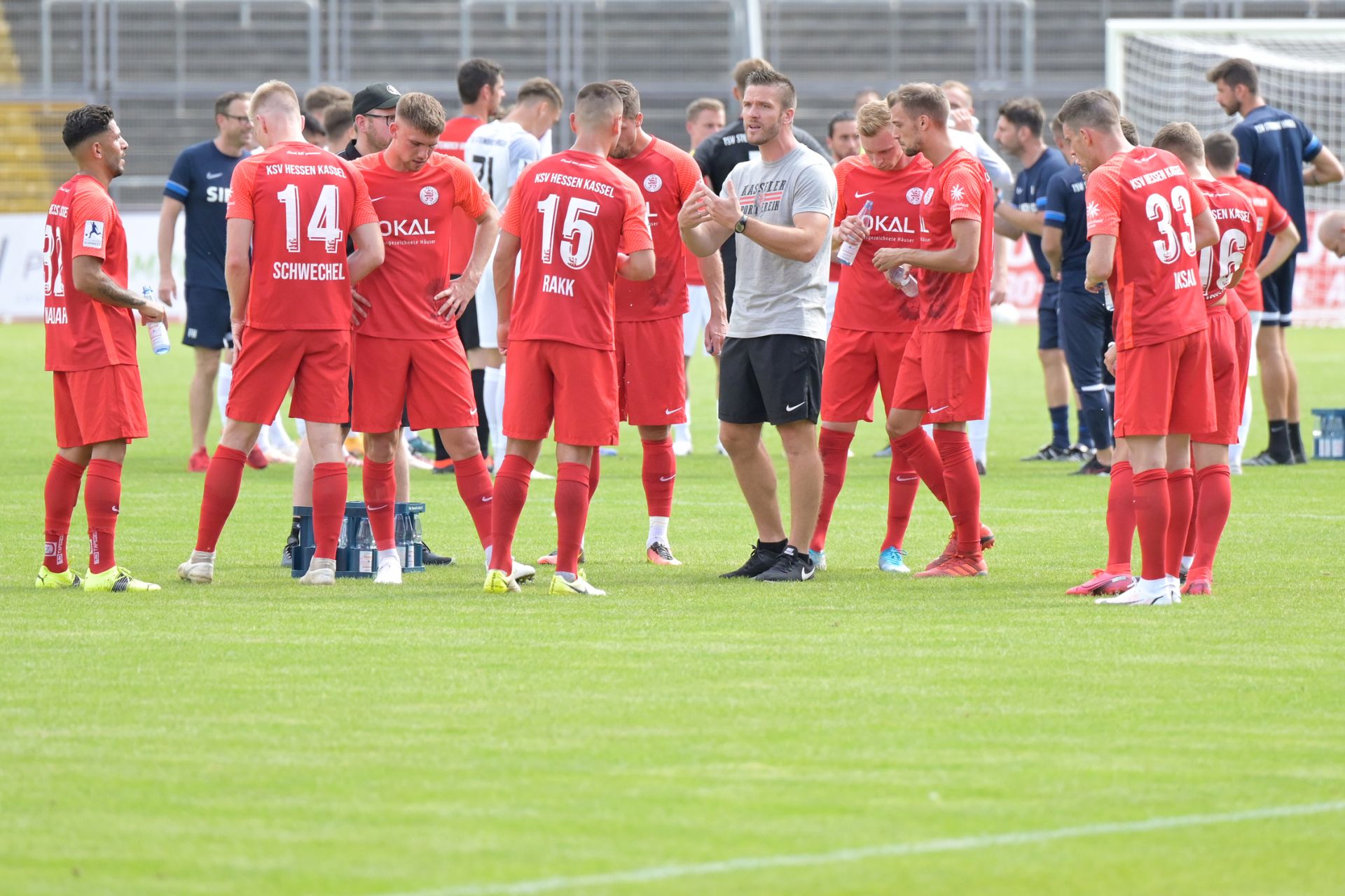 KSV Hessen Kassel, TSV Steinbach Haiger, Regionalliga Sï¿½dwest, saison 2021/22, Endstand 1:1, Tobias Damm