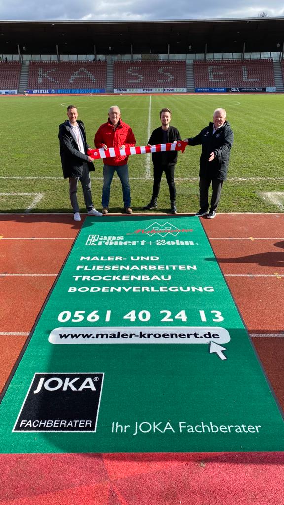 Dennis Frank-Böckmann mit Stephan und Ulf Krönert sowie Joachim Herwig Dennis Frank-Böckmann mit Stephan und Ulf Krönert sowie Joachim Herwig