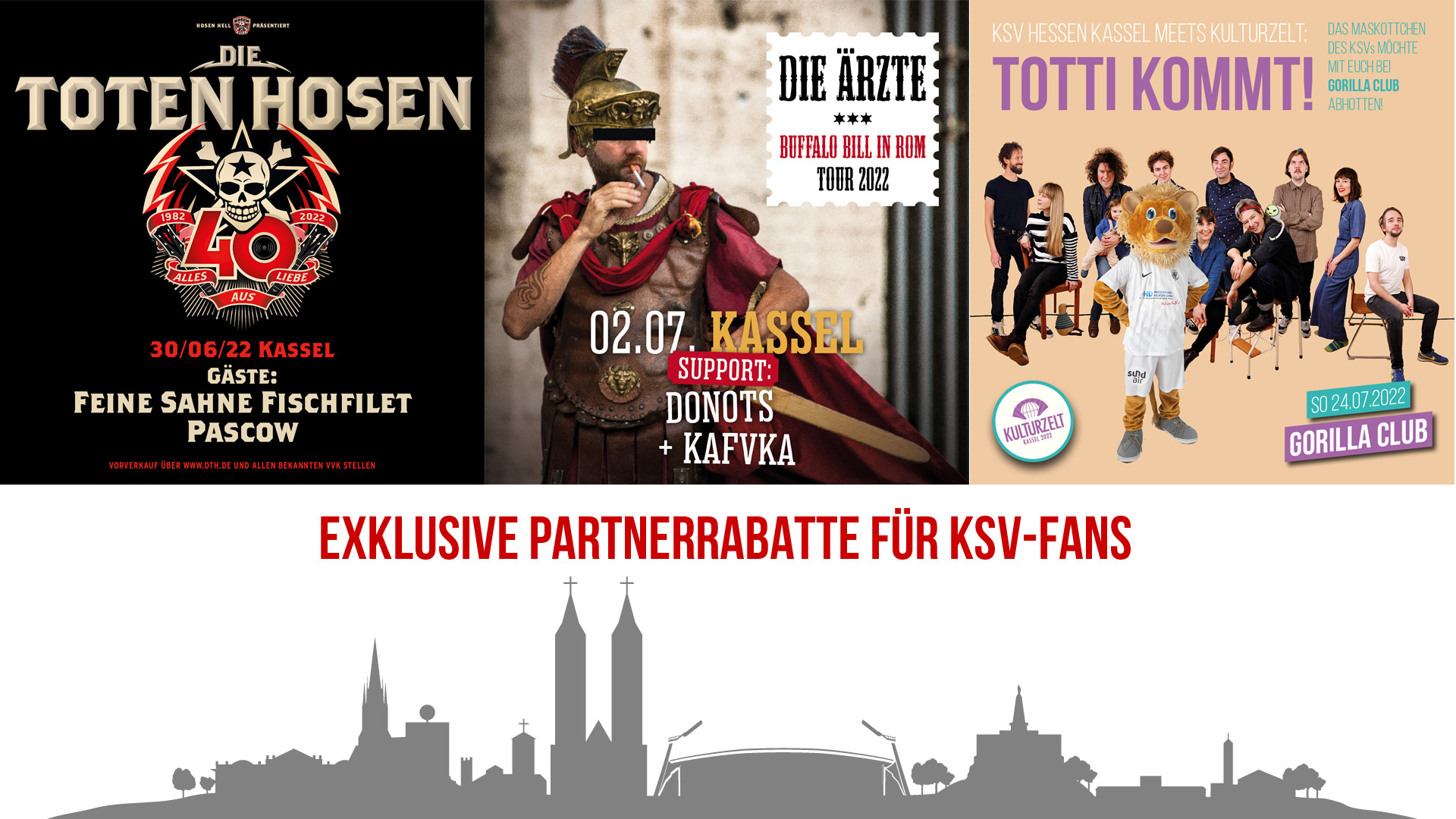Partnerangebote Sommerkonzerte Partnerangebote Sommerkonzerte