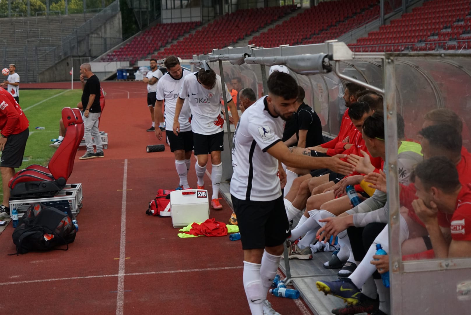 Freundschaftsspiel KSV Hessen - Hapoel Nir Ramat HaSharon: Vorne Silas Hagemann Freundschaftsspiel KSV Hessen - Hapoel Nir Ramat HaSharon: Vorne Silas Hagemann