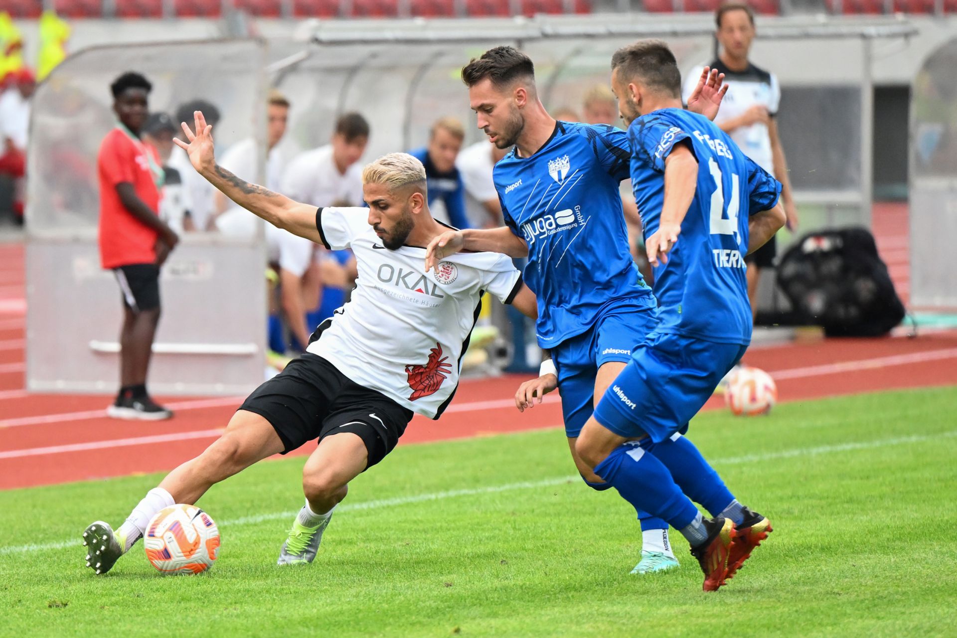 Saison 2022/23, Spieltag 2, KSV Hessen Kassel, SGV Freiberg, Endstand 0:0