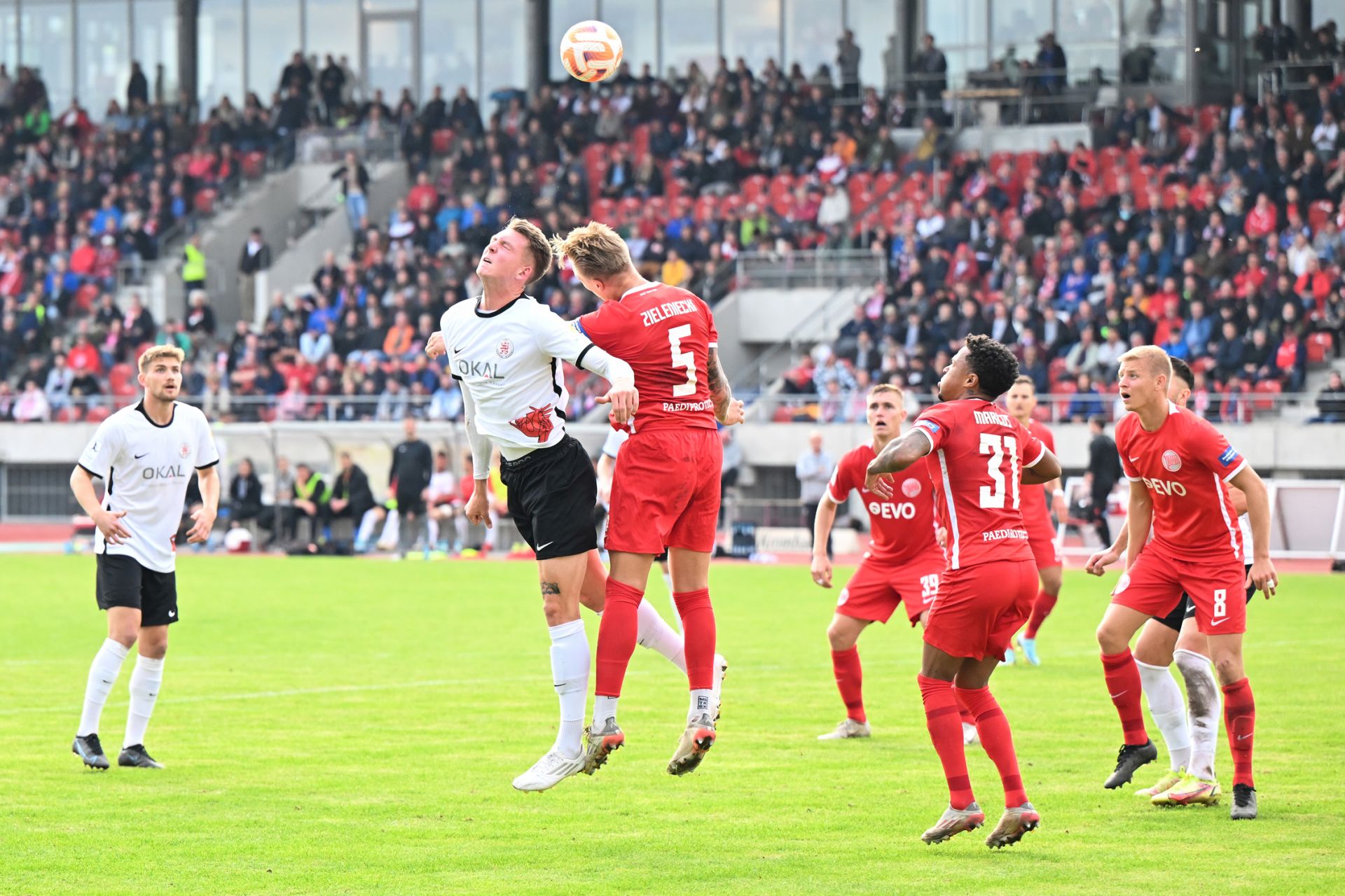 Saison 2022/23, Spieltag 2, KSV Hessen Kassel, Kickers Offenbach, Endstand 0:1 Saison 2022/23, Spieltag 2, KSV Hessen Kassel, Kickers Offenbach, Endstand 0:1
