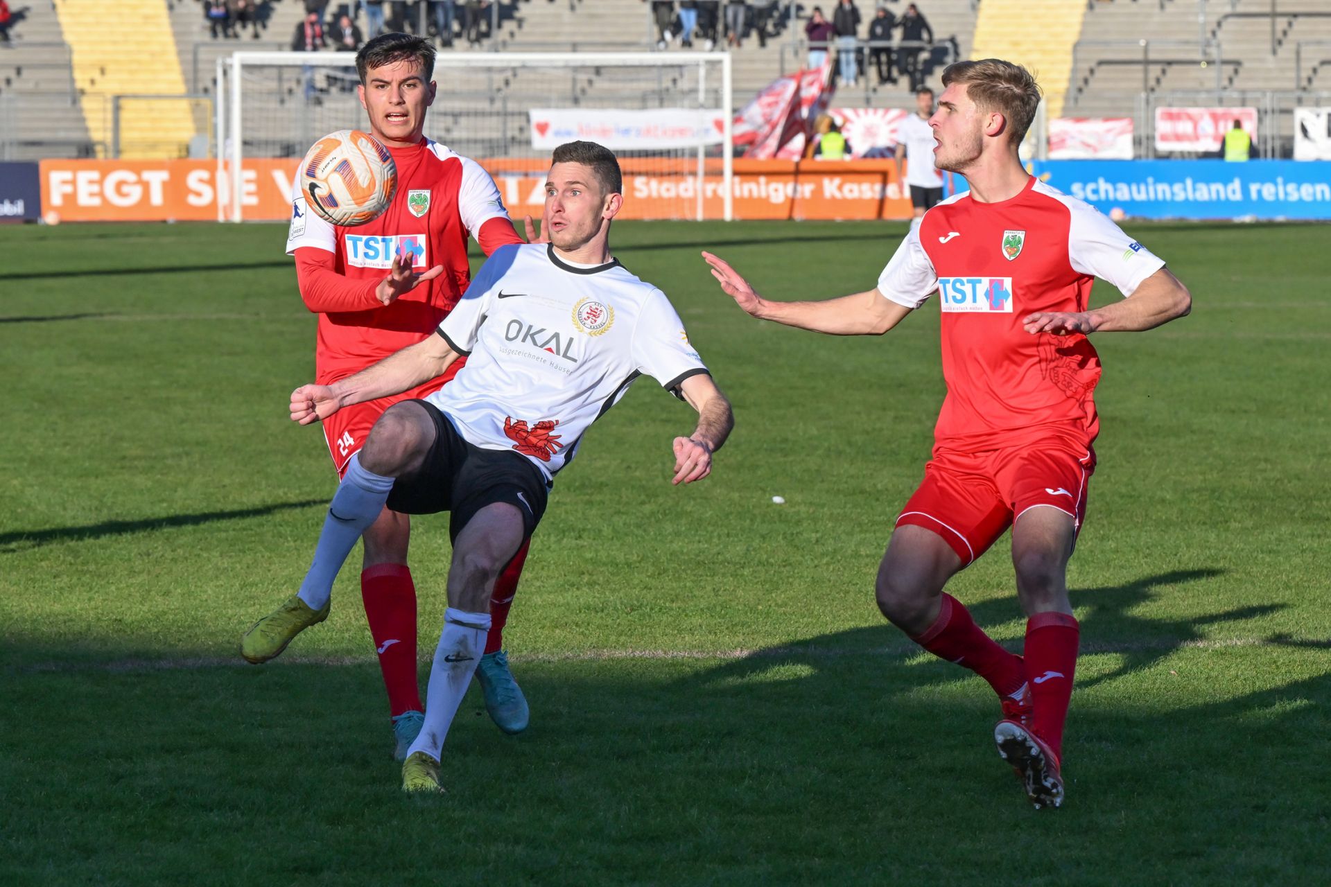 Saison 2022/23, Spieltag 2, KSV Hessen Kassel, Wormatia Worms, Endstand 1:1: Iksal