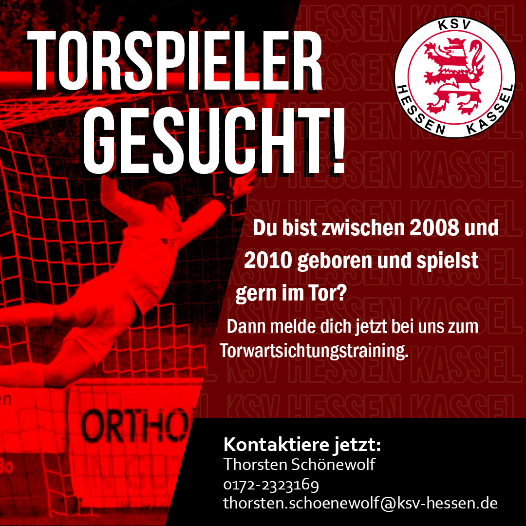 Torspieler gesucht Torspieler gesucht