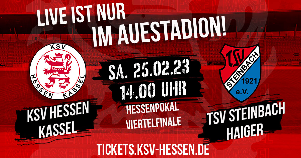 Hessenpokal-Viertelfinale Hessenpokal-Viertelfinale